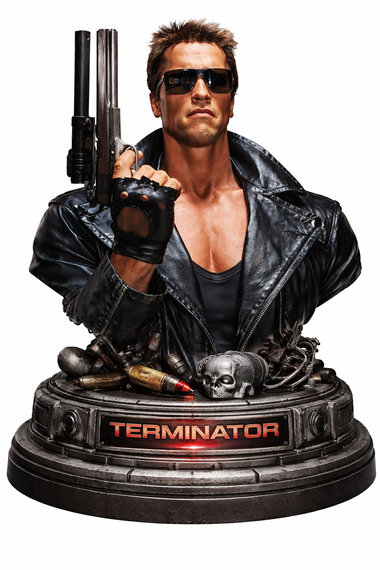 Terminator T-800 3D Bust highly detailed