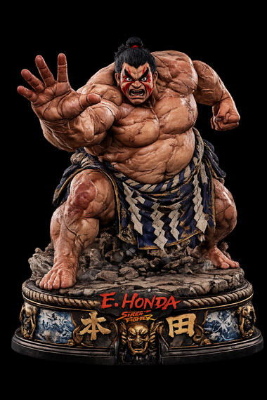 E Honda High Definition 3D Bust Statue