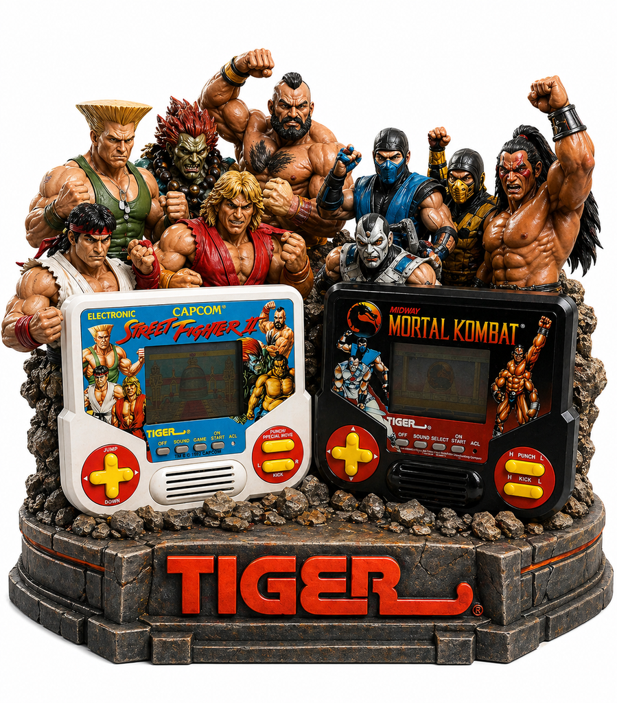 Tiger Game consoles Street Fighter V Mortal Kombat 3D Bust