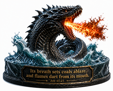Leviathan 3D Dragon As mentioned in Job high detail
