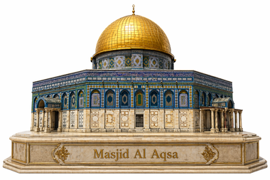 Masjid Al Aqsa in Jerusalem Sacred High Detail