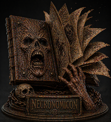 Necronomicon The book of the Dead 3D Bust highly detailed