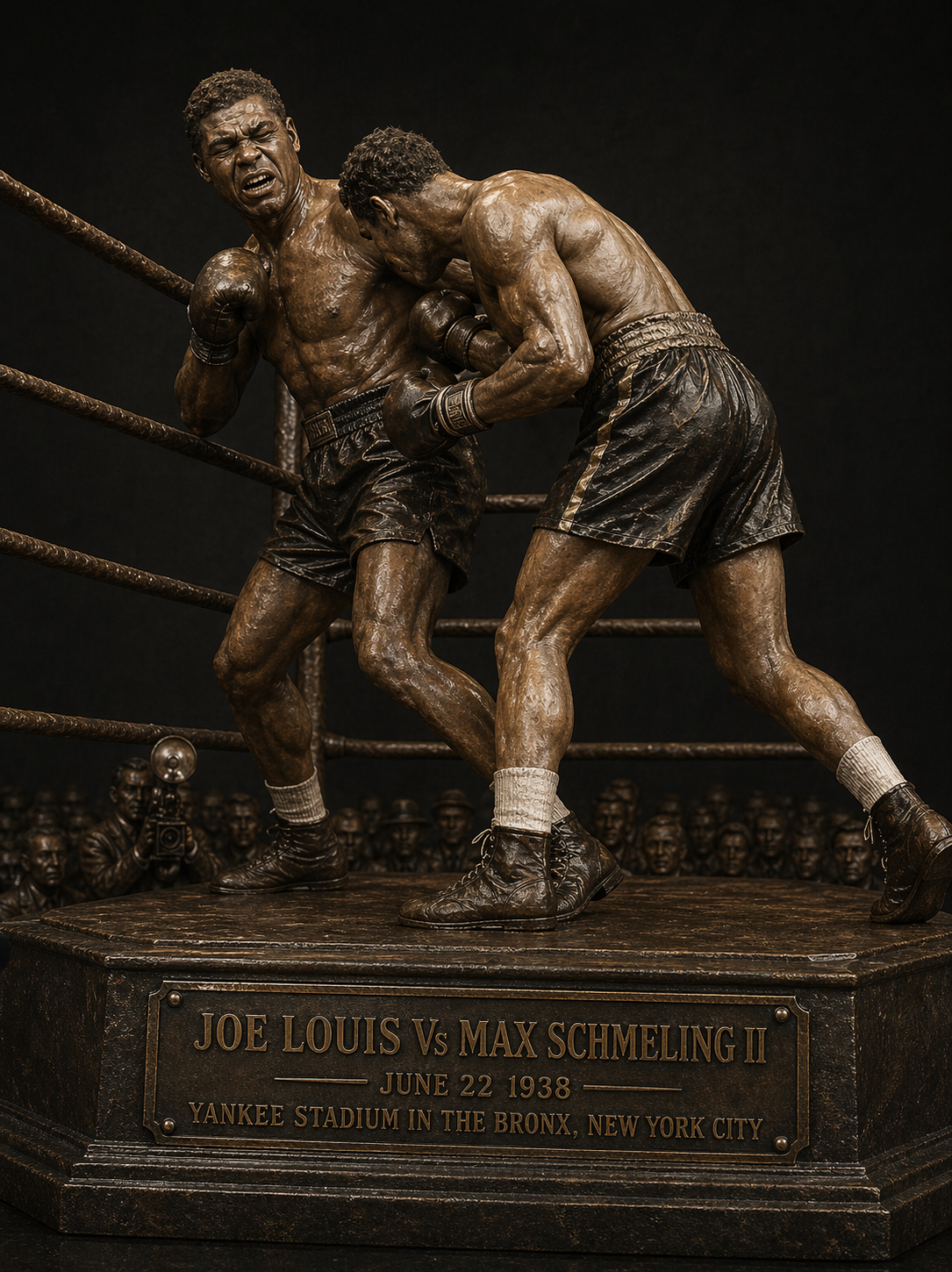 Joe Louis Vs Max Schmeling II 3D statue