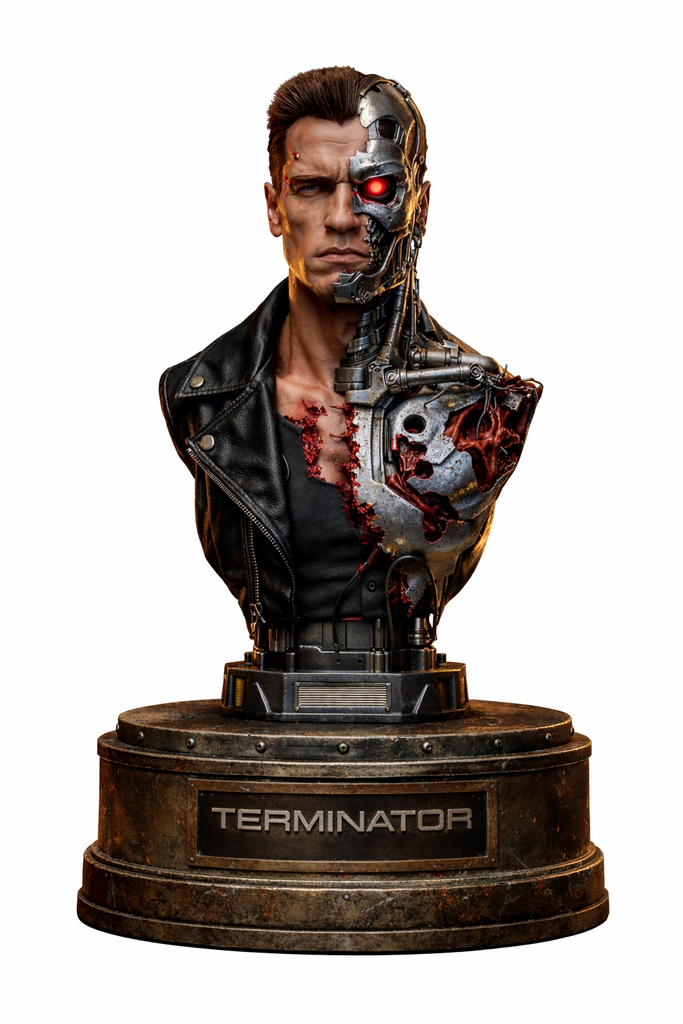 Terminator T-800 3D Bust