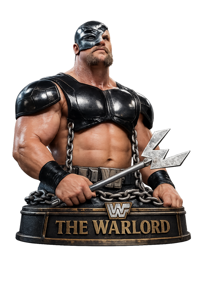 The Warlord Bust in High Detail 3D