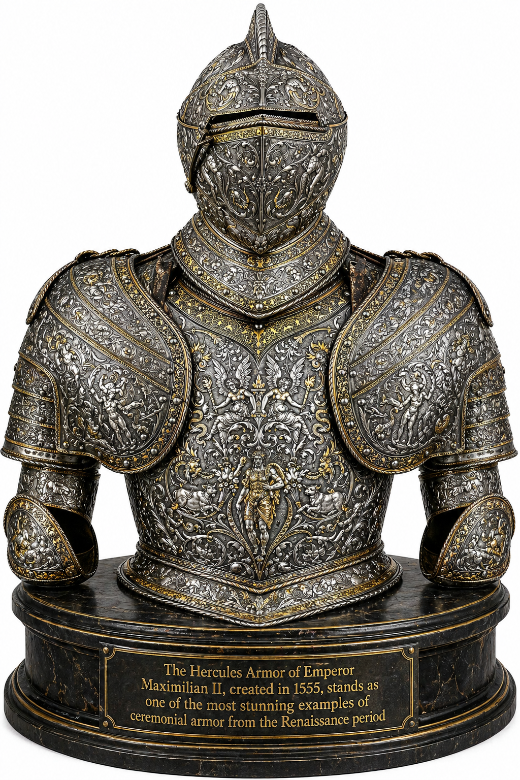 Hercules Armor 3D Bust High Detail premium build