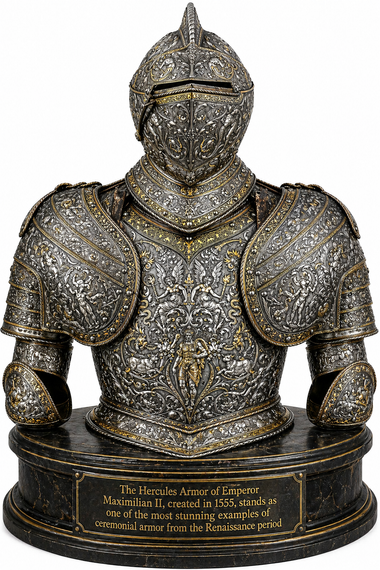Hercules Armor 3D Bust High Detail premium build