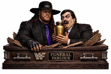 The Undertaker at the funeral Parlour detailed Bust