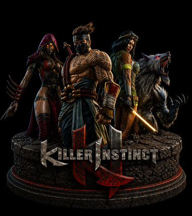 Killer Instinct with Jago 3D Statue