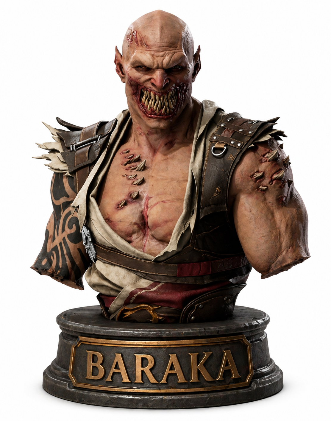 Baraka 3D Bust High Detail