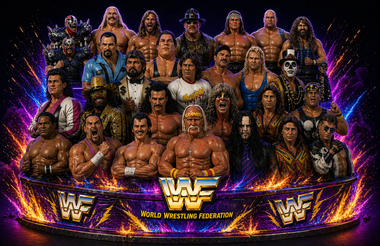 WWF 90s golden era of the full Roster 3D Bust Statue