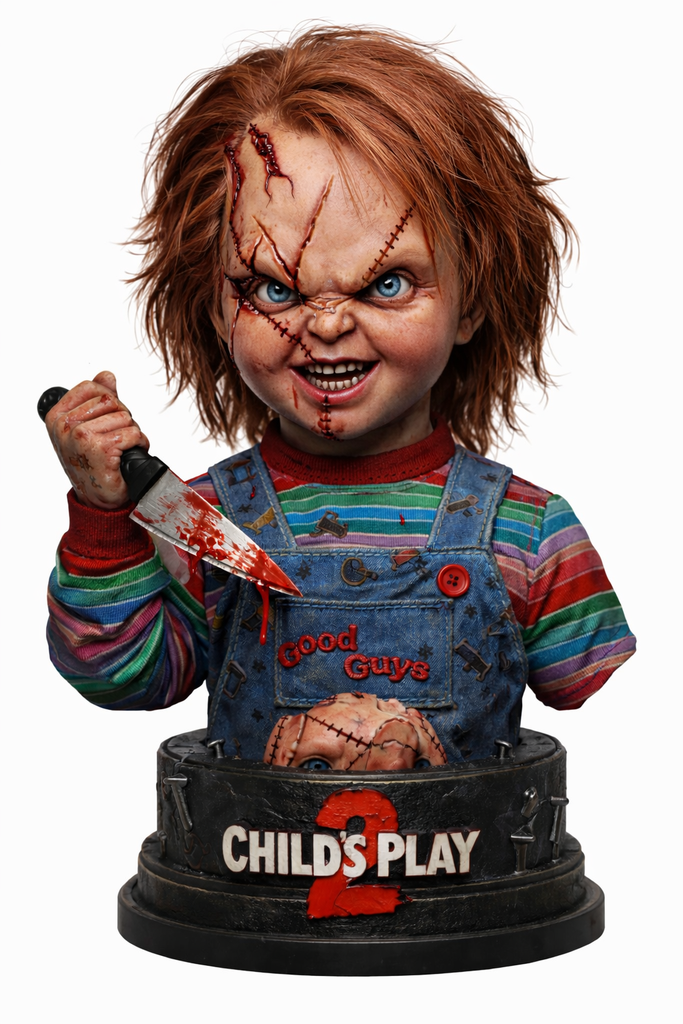 Chucky from childs play 2 highly detailed Bust