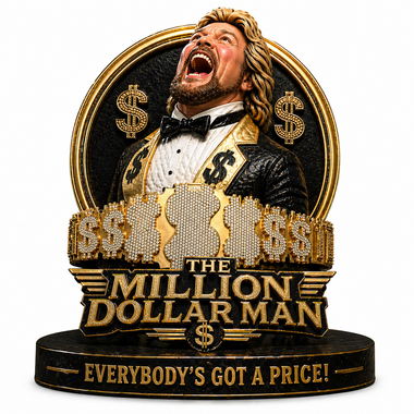 The Million Dollar Man ' Every bodys got a price ' 3D Bust High detail