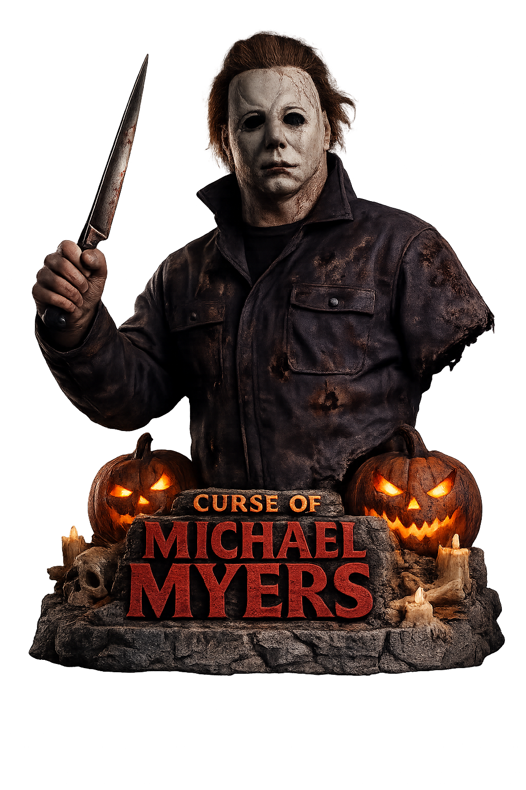 Curse of Michael Myers Halloween 6 3d detailed bust