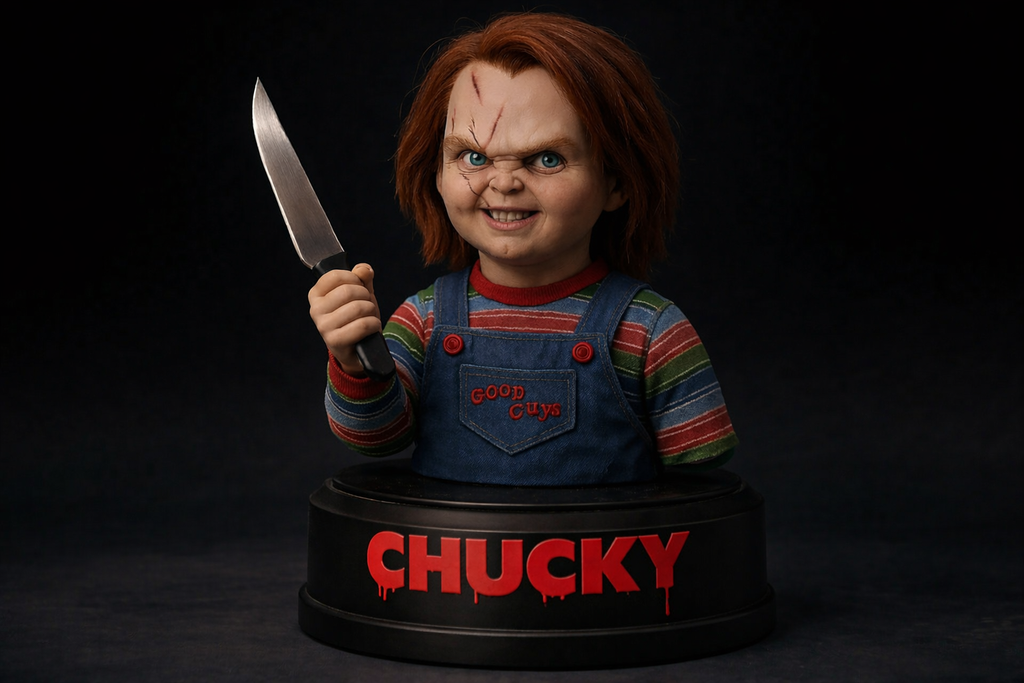 Chucky Childs Play Doll 3D Bust