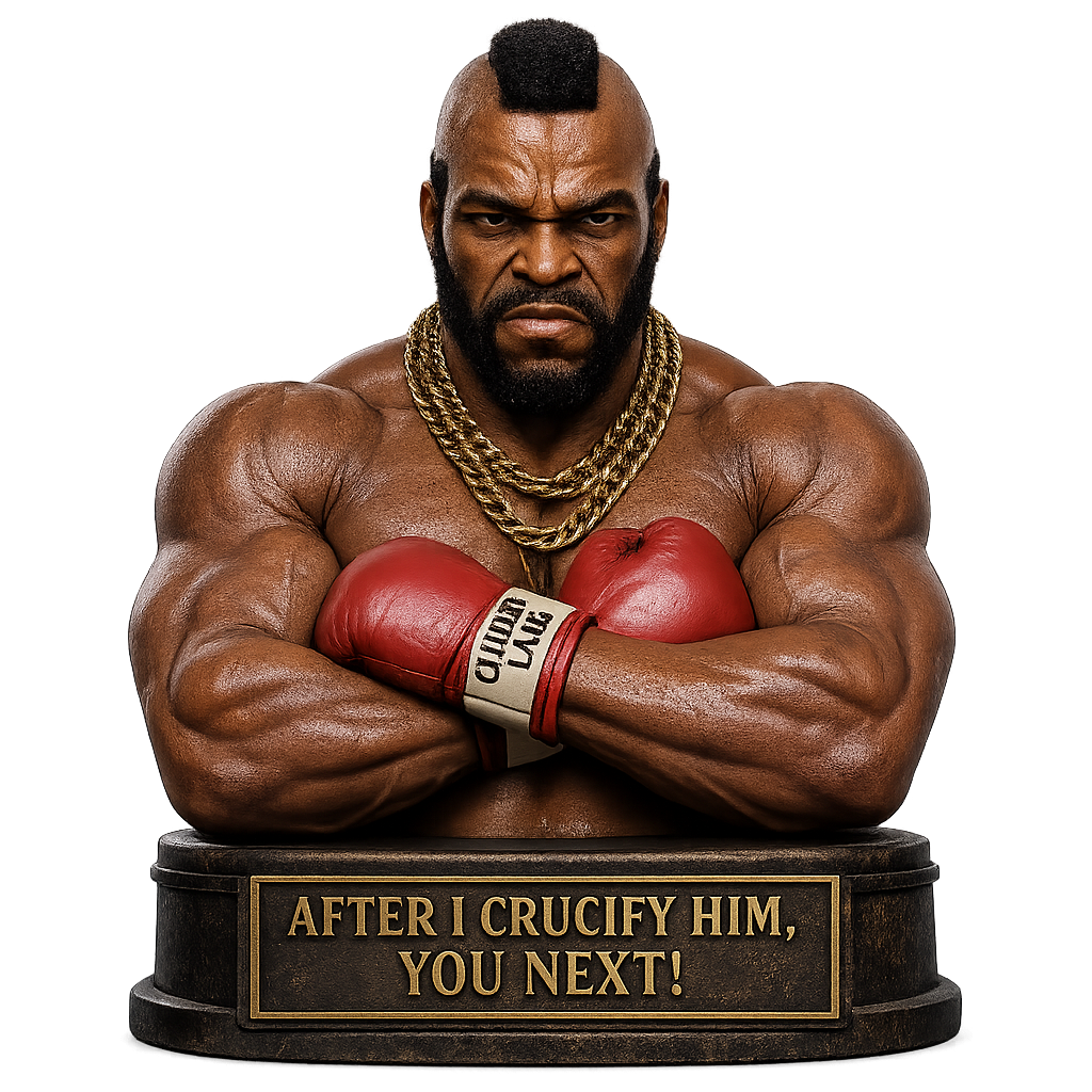 Clubber Land 3D Bust Mean Mug