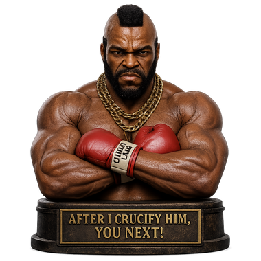 Clubber Land 3D Bust Mean Mug