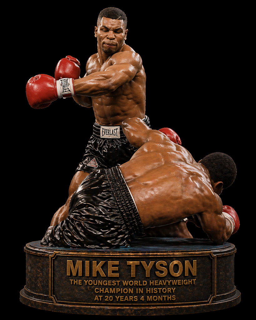 Mike Tyson Vs Trevor Berbick 1986 3D Bust