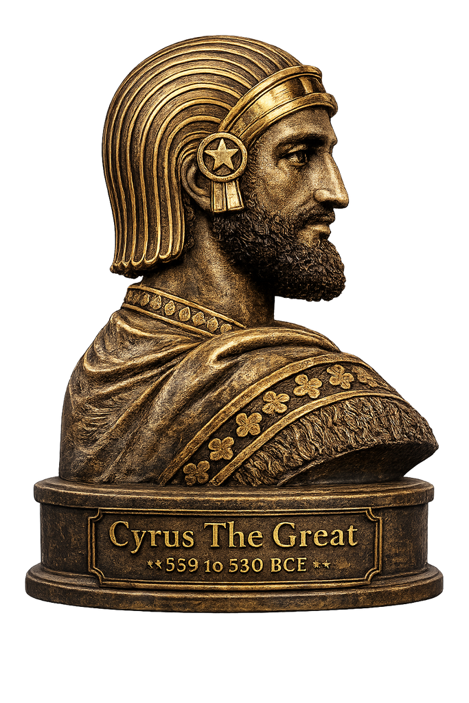 Cyrus The Great High Detail Bust 3D