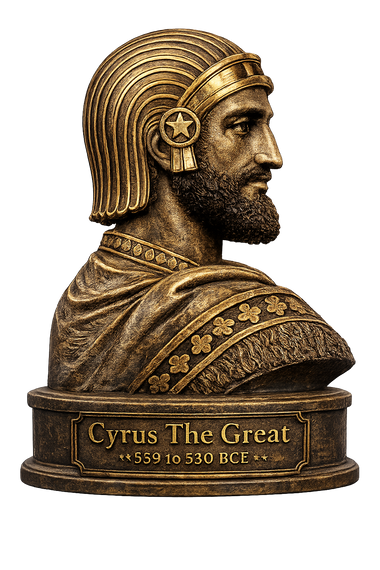 Cyrus The Great High Detail Bust 3D
