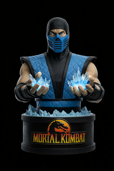 Sub-zero 3D Bust Unique highly Detailed